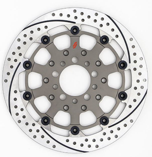 SUNSTAR BRAKE サンスター プレミアムR ホールスリット R φ320 GSX1300R(-07) カタログ品番：P095-8223 メーカー品番：ES124WR
