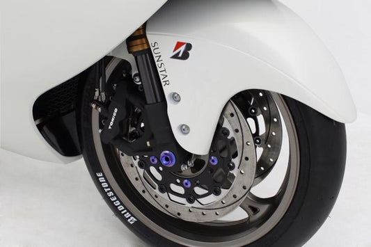 SUNSTAR BRAKE サンスター プレミアムR ホールスリット L φ320 ZX12R -03 カタログ品番：P075-1715 メーカー品番：ES121FL