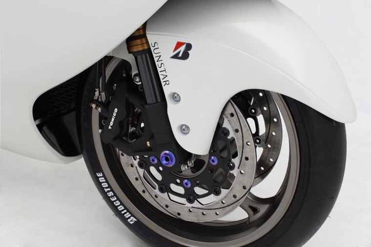 SUNSTAR BRAKE サンスター プレミアムR ホールスリット R φ320 ZX12R -03 カタログ品番：P075-1716 メーカー品番：ES121FR