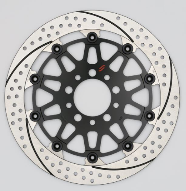 SUNSTAR サンスター プレミアムR ホールスリット L φ320 GSX1300R(-07) カタログ品番：P095-8216 メーカー品番：EM124FL