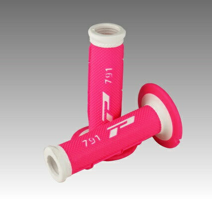 PROGRIP プログリップ PG791デュオデンシティ蛍光グリップ WHTXF.PINK カタログ品番：P079-9789 メーカー品番：PG791OP-W/FP