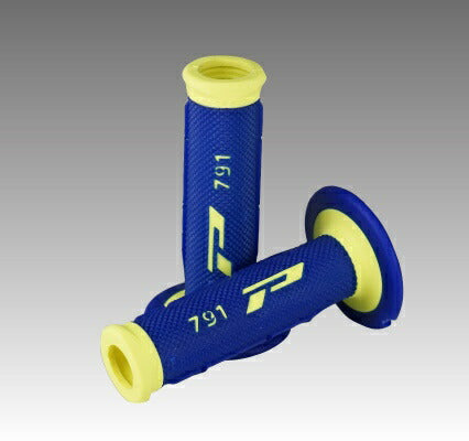 PROGRIP プログリップ PG791デュオデンシティ蛍光グリップ F.YELXBLU カタログ品番：P079-9791 メーカー品番：PG791OP-FL/FB