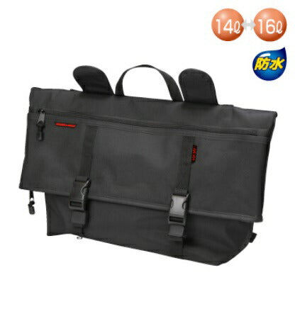 ROUGH&ROAD ラフ＆ロード AQA DRY シングルサドルバッグ ブラック カタログ品番：P060-3607 メーカー品番：RR9112BK