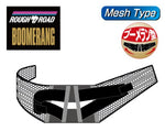 ROUGH&ROAD ラフ＆ロード ラフブーメランベルト メッシュ ブラック 7インチ ロング カタログ品番：P088-4048 メーカー品番：RR100107BK3