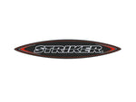 STRIKER ストライカー レーシングステッカー 144mmX26mm カタログ品番：P077-9678 メーカー品番：0SK051