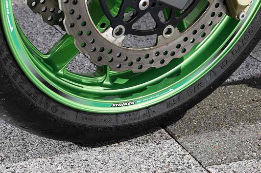 STRIKER ストライカー リムラインステッカー 17インチホイール グリーン カタログ品番：P069-3212 メーカー品番：0SK061