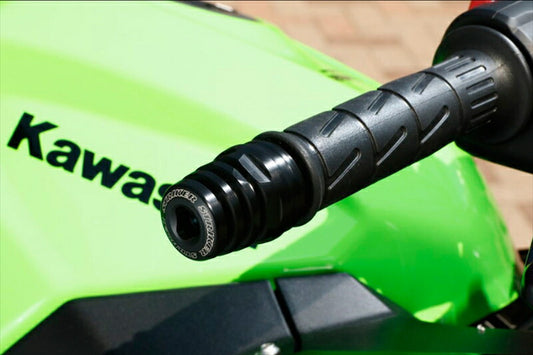 ストライカー｜ストライカー グリップエンド KAWASAKI TYPE1 ジュラコン黒｜SS-GE001K