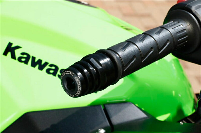 ストライカー｜ストライカー グリップエンド KAWASAKI TYPE1 ジュラコン黒｜SS-GE001K