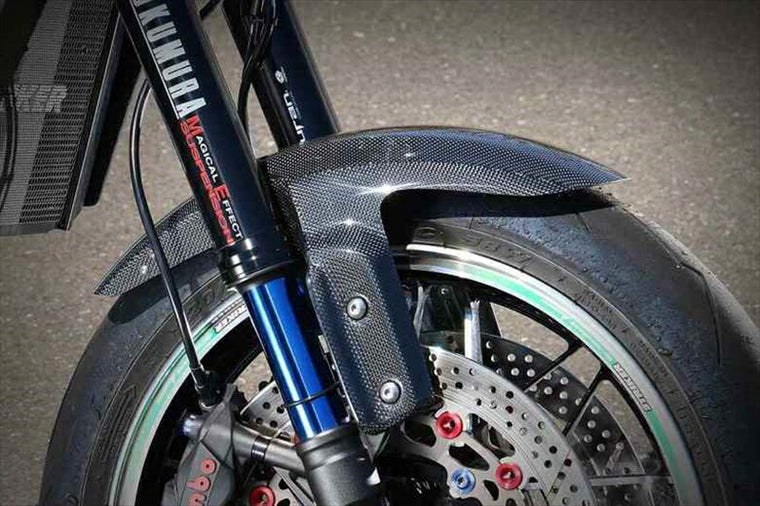 ストライカー｜ストライカー フロントフェンダー カーボン平織 Z900RS／CAFE 18｜SAD-FF141C