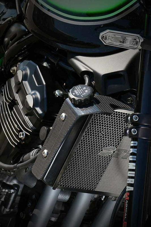 ストライカー｜ストライカー ラジエターサイドシュラウドカーボン平織 Z900RS／CAFE 18-20｜SAD-RSS141C