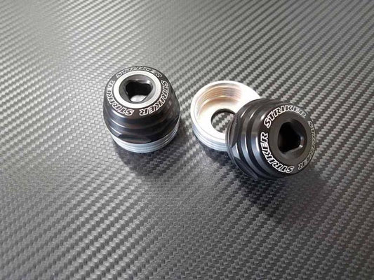 STRIKER ストライカー アクスルスライダー フロント ブラック Z H 20 カタログ品番：P101-0203 メーカー品番：SS-AS153B-F1