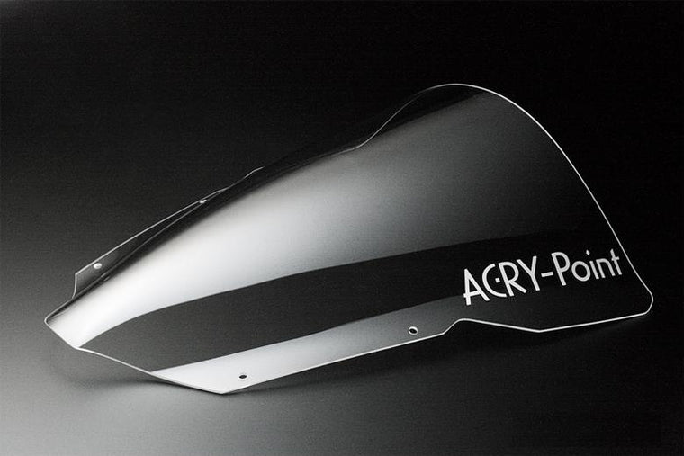 アクリポイント スクリーン レーシング クリア YZF-R6 08-16