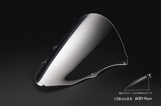 アクリポイント スクリーン ストリート クリア CBR250RR 17-