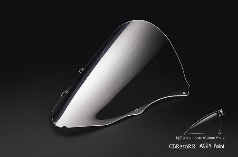 アクリポイント スクリーン ストリート クリア CBR250RR 17-
