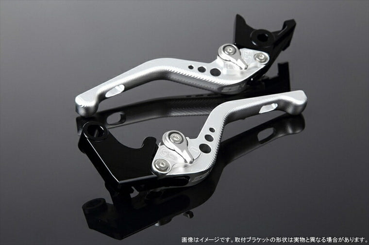 SPEEDRA アジャストレバー 3Dショート Mシルバー／Mシルバー NINJA1000 17-18 Z1000 17-18 Z900RS LVFM028SR-SR