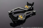 SPEEDRA アジャストレバー 3Dショート Mチタン／Mゴールド NINJA1000 17-18 Z1000 17-18 Z900RS LVFM028TM-GD
