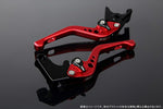 SPEEDRA アジャストレバー 3Dショート Mレッド／Mブラック NINJA1000 17-18 Z1000 17-18 Z900RS LVFM028RD-BK