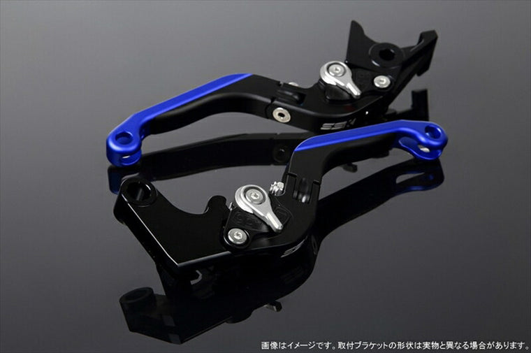 エスエスケイ スピードラ｜アジャストレバー 可倒延長式 Mブラック/Mシルバー/Mブルー CB1300SF SC40 00-02(SC40-1070001～)｜LVGM004BK-SRBE
