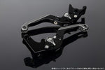 エスエスケイ スピードラ｜アジャストレバー 可倒延長式 Mブラック/Mチタン/Mチタン CB1300SF SC40 00-02(SC40-1070001～)｜LVGM004BK-TMTM
