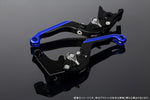 エスエスケイ スピードラ｜アジャストレバー 可倒延長式 Mブラック/Mチタン/Mブルー CB1300SF SC40 00-02(SC40-1070001～)｜LVGM004BK-TMBE