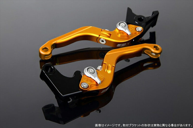 エスエスケイ スピードラ｜アジャストレバー 可倒延長式 Mゴールド/Mシルバー/Mゴールド CB1300SF SC40 00-02(SC40-1070001～)｜LVGM004GD-SRGD