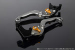 エスエスケイ スピードラ｜アジャストレバー 可倒延長式 Mチタン/Mゴールド/Mチタン CB1300SF SC40 00-02(SC40-1070001～)｜LVGM004TM-GDTM