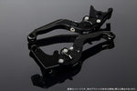 SPEEDRA アジャストレバー 可倒延長式 Mブラック／Mブラック／Mブラック NINJA1000 17-18 Z1000 17-18 Z900RS LVGM028BK-BKBK