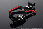 SPEEDRA アジャストレバー 可倒延長式 Mブラック／Mシルバー／MレッドNINJA1000 17-18 Z1000 17-18 Z900RS LVGM028BK-SRRD