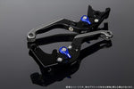 SPEEDRA アジャストレバー 可倒延長式 Mブラック／Mブルー／MチタンNINJA1000 17-18 Z1000 17-18 Z900RS LVGM028BK-BETM