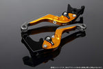 SPEEDRA アジャストレバー 可倒延長式 Mゴールド／Mブラック／MチタンNINJA1000 17-18 Z1000 17-18 Z900RS LVGM028GD-BKTM