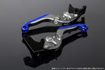 SPEEDRA アジャストレバー 可倒延長式 Mチタン／Mシルバー／Mブルー NINJA1000 17-18 Z1000 17-18 Z900RS LVGM028TM-SRBE