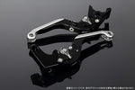 エスエスケイ スピードラ｜アジャストレバー 可倒延長式 Mブラック/Mチタン/MシルバーGSX250R V-STROM250 RGV250γ VJ23A｜LVGM048BK-TMSR