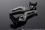 エスエスケイ スピードラ｜アジャストレバー 可倒延長式 Mチタン/Mブラック/Mチタン GSX250R V-STROM250 RGV250γ VJ23A｜LVGM048TM-BKTM