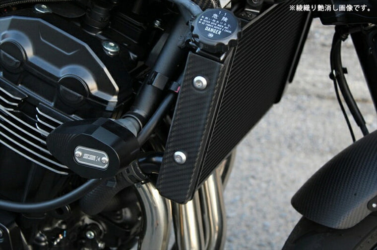SPEEDRA ラジエーターサイドカバー 左右セット 平織艶消し Z900RS／CAFE CKA1102PM