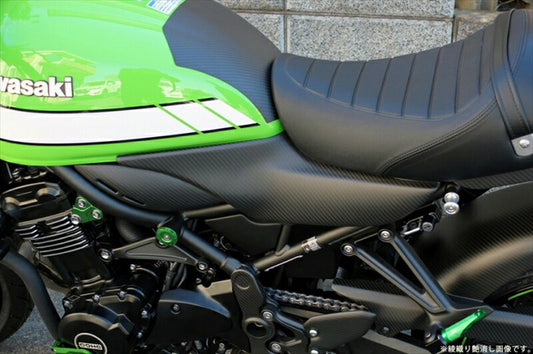 SPEEDRA サイドカバー 一体式 ドライカーボン 平織艶あり Z900RS／CAFE CKA1113PG