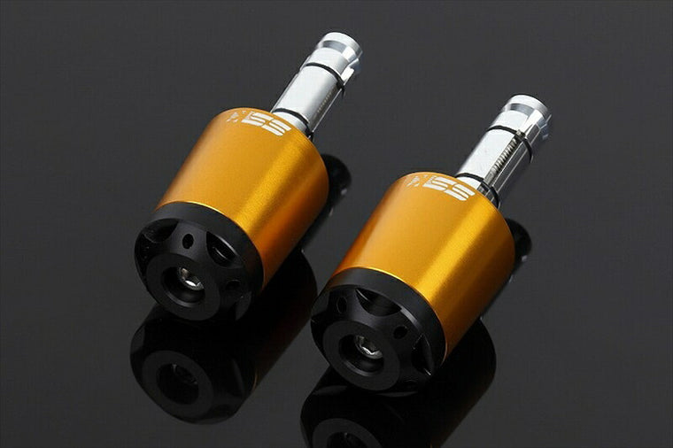 エスエスケイ スピードラ｜アルミハンドルバーエンド ゴールド タイプC BMW S1000RR 09-18｜ABECBM01GD