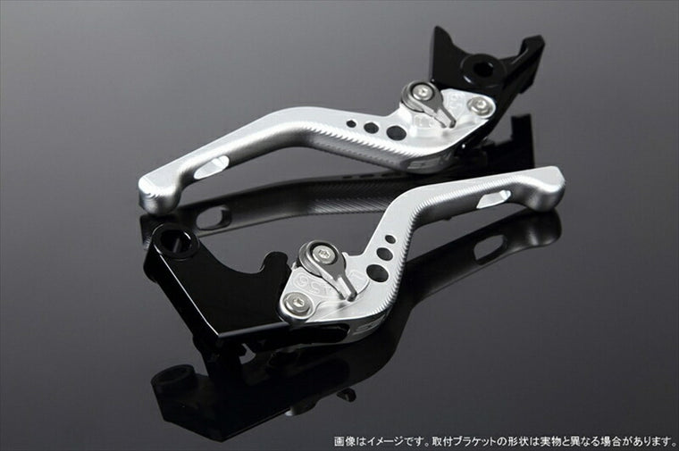 エスエスケイ スピードラ｜アジャストレバー 3Dショート Mシルバー/Mチタン ADV150 KF38｜LVFM078SR-TM