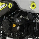 R&G｜アールアンドジー エアロクラッシュプロテクター BLK MSX125 21-／GROM125 21-｜RG-CP0530BL