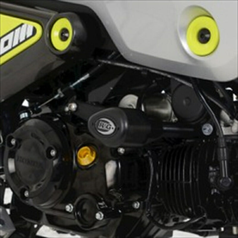 R&G｜アールアンドジー エアロクラッシュプロテクター BLK MSX125 21-／GROM125 21-｜RG-CP0530BL