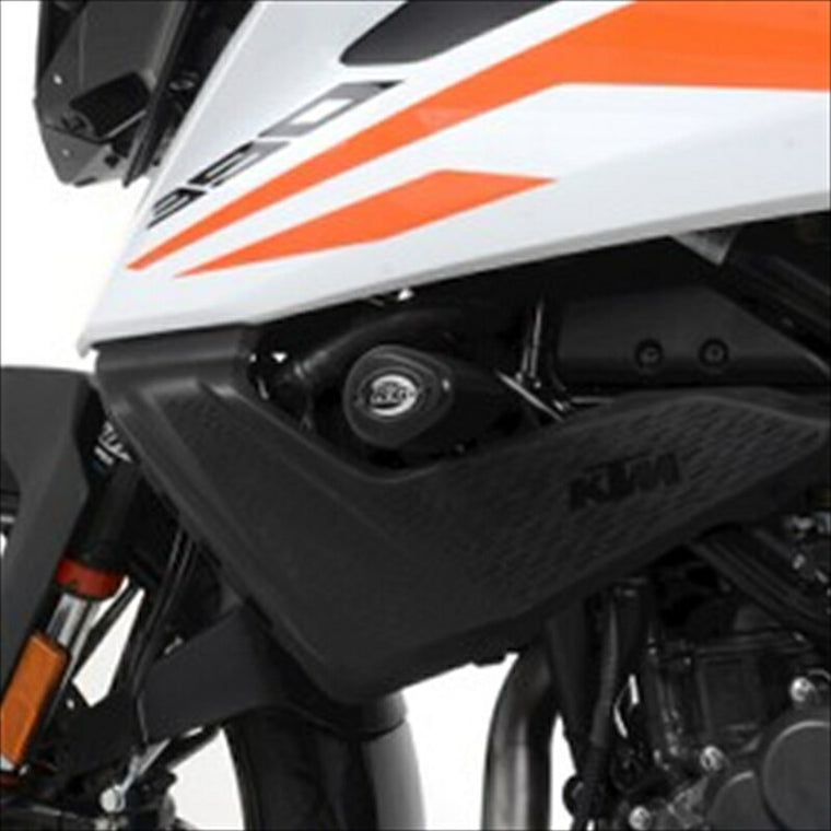 R&G｜アールアンドジー エアロクラッシュプロテクター WHT KTM 390Adventure 20-｜RG-CP0534WH