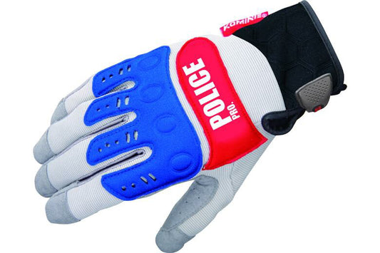 KOMINE コミネ GK-134 インストラクターグローブ ポリス.GRY RED ＃XL カタログ品番：P088-0644 メーカー品番：06-134