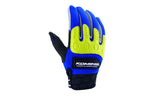 KOMINE コミネ GK-135 インストラクターグローブ BLU YEL ＃2XL カタログ品番：P088-0664 メーカー品番：06-135
