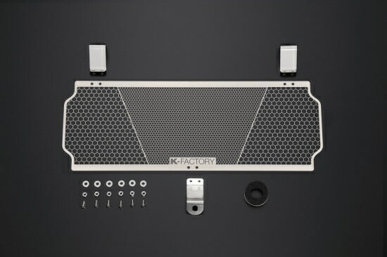 ケイファクトリー K-FACTORY オイルクーラーガード ステンレス Rタイプ ZEPHYR1100 カタログ品番：111CZAA055Z メーカー品番：111CZAA055Z