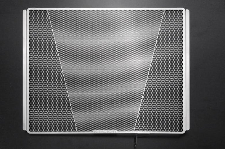 ケイファクトリー K-FACTORY ラジエターコアガード ステンレス Rタイプ ZZR1400 06-11 ZX14R 12- カタログ品番：101CZAA068Z メーカー品番：101CZAA068Z