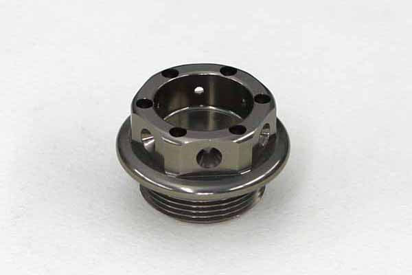 ケイファクトリー K-FACTORY オイルフィラーキャップ チタンカラー Aタイプ ハンヨウ M23XP3.0 カタログ品番：000VZCD001C メーカー品番：000VZCD001C