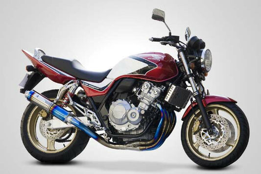 ケイファクトリー K-FACTORY FRCチタン フルEX SBL-B CB400SF SB REVO 08-13 カタログ品番：058KABCEKG1011 メーカー品番：058KABCEKG1011