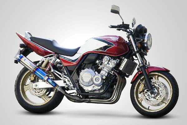 ケイファクトリー K-FACTORY FRCチタン スリップオン SBL-B CB400SF SB REVO 08-12 カタログ品番：058KABAEKG1011 メーカー品番：058KABAEKG1011