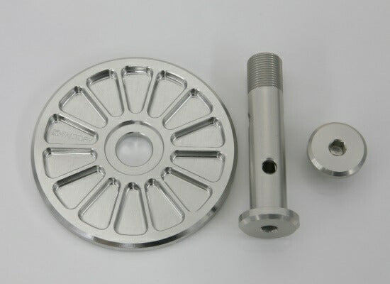 ケイファクトリー K-FACTORY オイルフィルターカバーセット シルバー Z1 Z2 カタログ品番：126TZDO008H メーカー品番：126TZDO008H