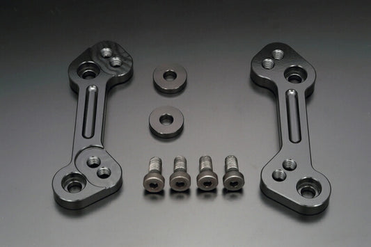 ケイファクトリー K-FACTORY ステップブラケット スーパーブラック ZX-6R 13- カタログ品番：166MZBK096R メーカー品番：166MZBK096R