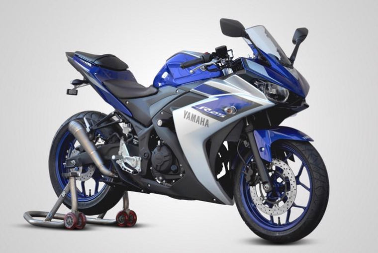 ケイファクトリー K-FACTORY スリップオンマフラー YZF-R25 カタログ品番：344KMBAEJK0100 メーカー品番：344KMBAEJK0100